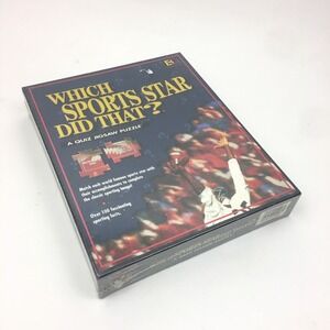 Vintage Which Sports Star Did That Quiz Jigsaw Puzzle Board Game‎ Buffalo Games